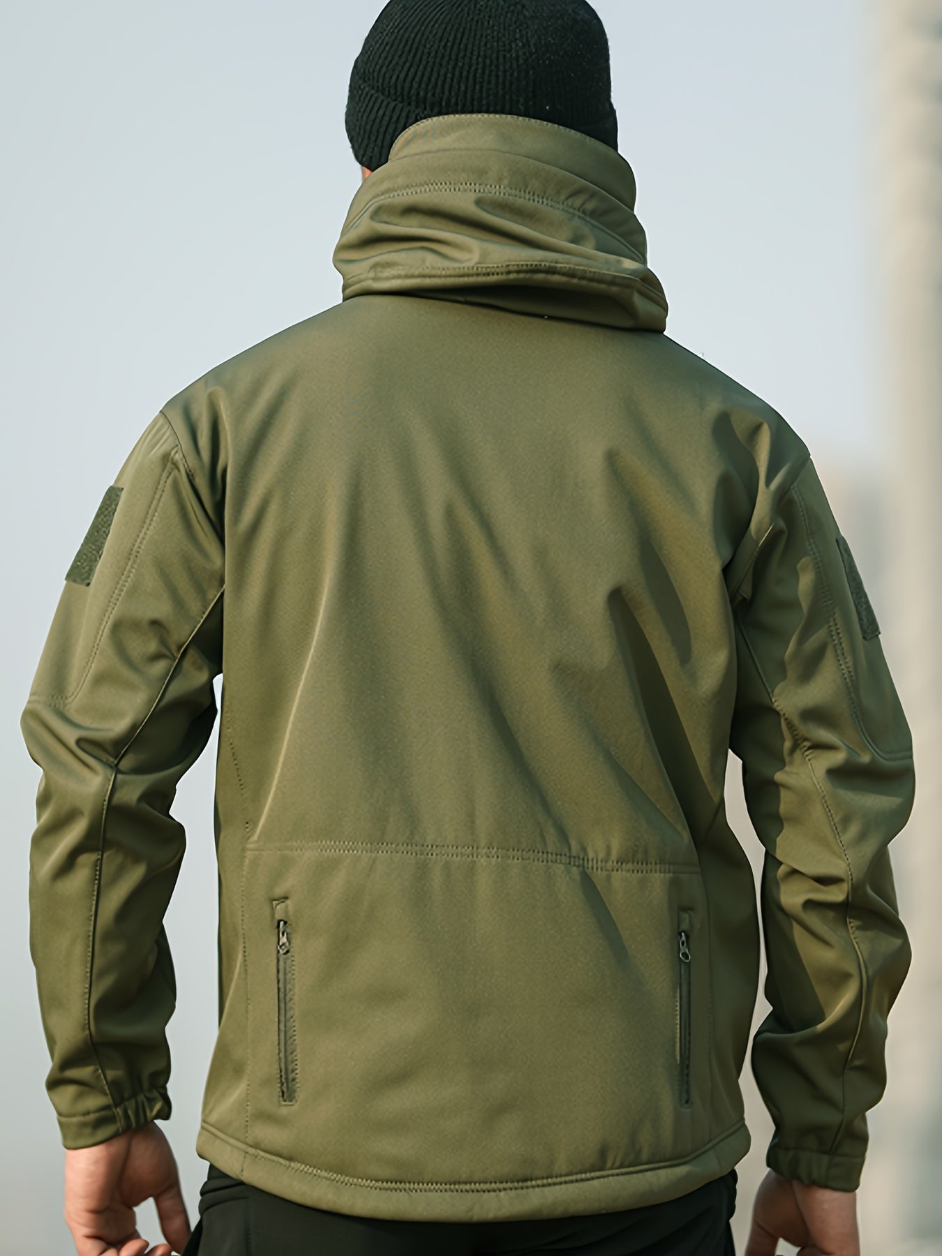 Men's Two-Piece Softshell Outdoor Suit