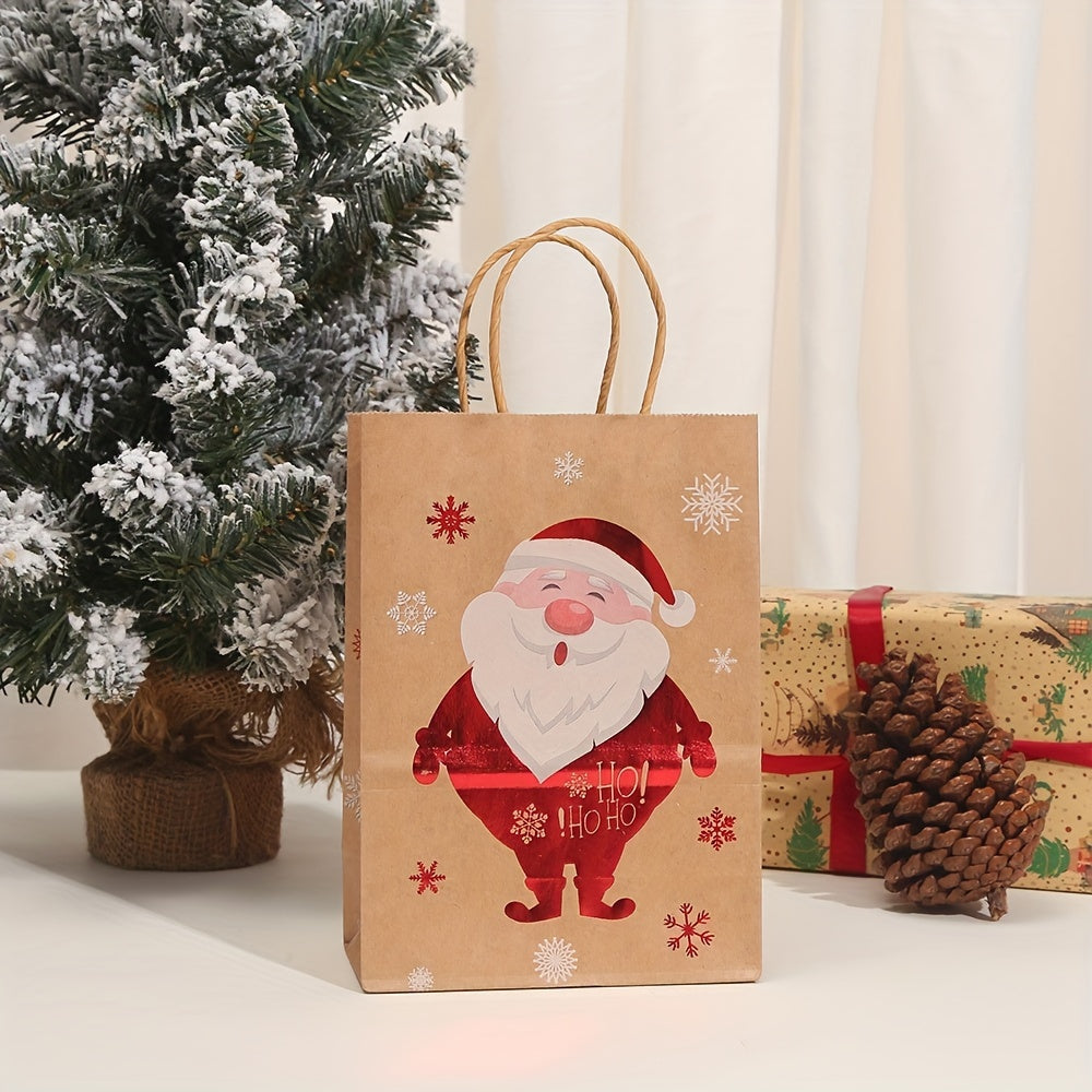 Festive Christmas Gift Bags, 24-Pack