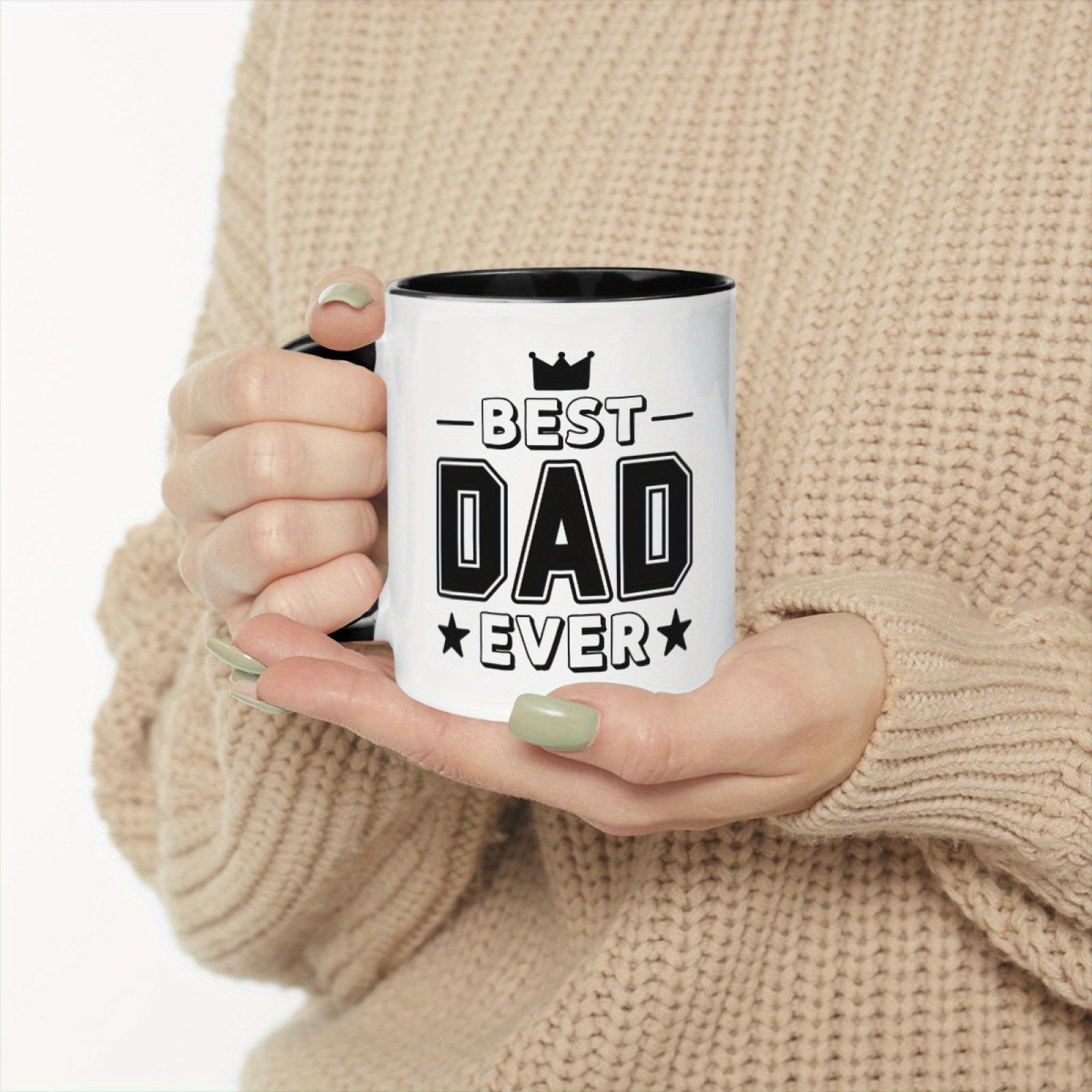 Best Dad Ever Ceramic Coffee Mug