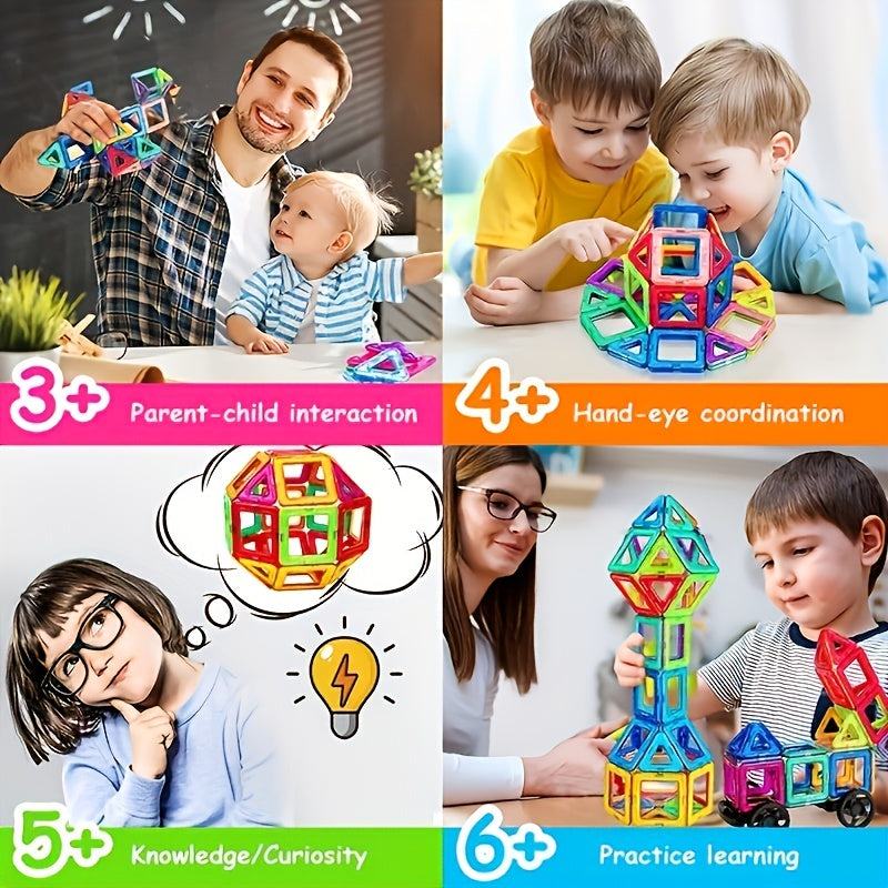Magnetic Building Blocks Toy for Kids