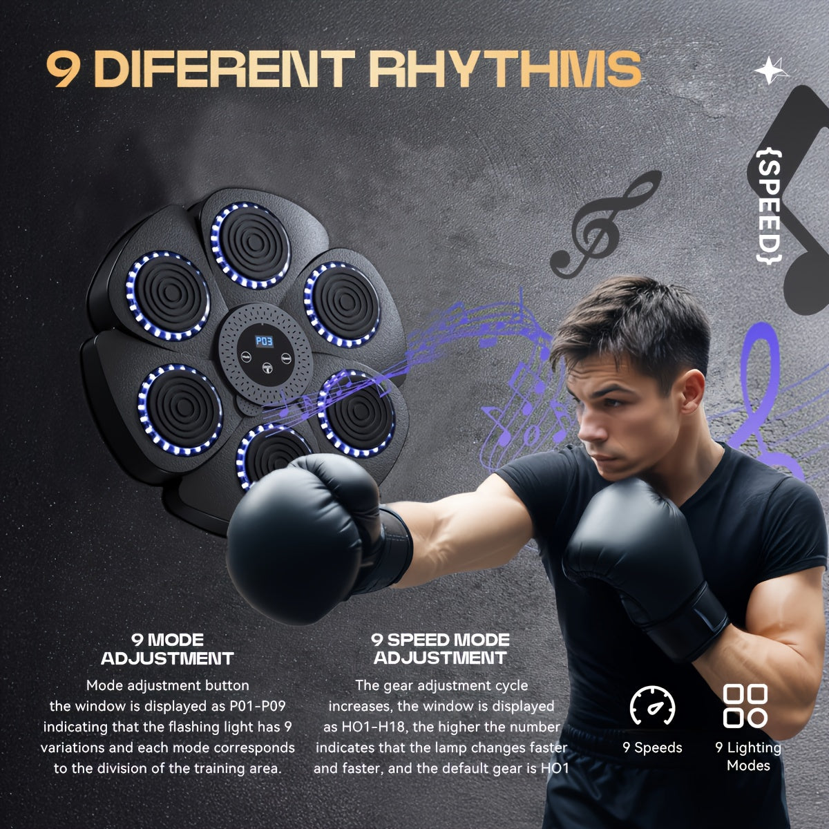 Wall-Mounted Music Box Machine for Home Use