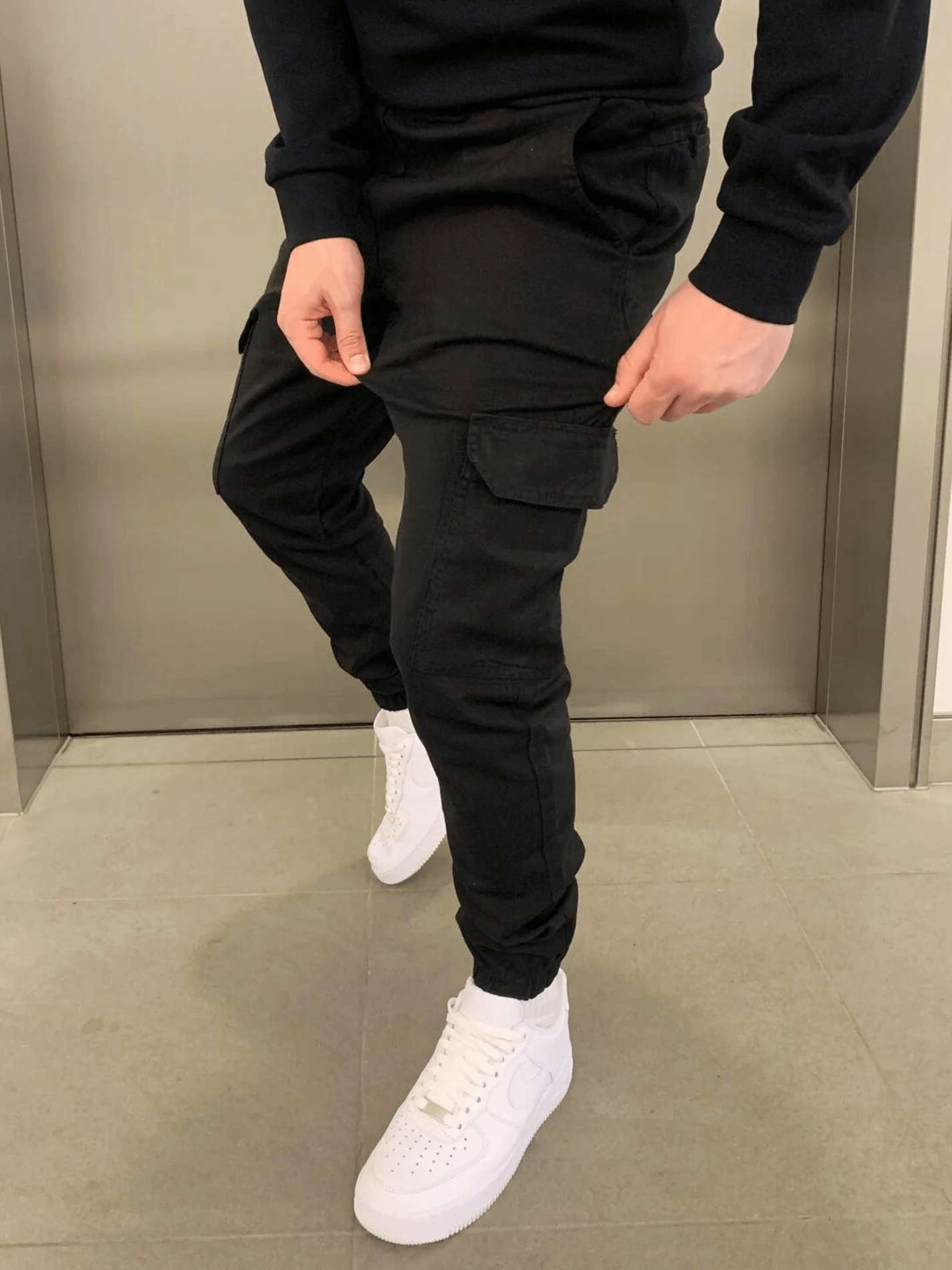 Men's Casual Cargo Joggers