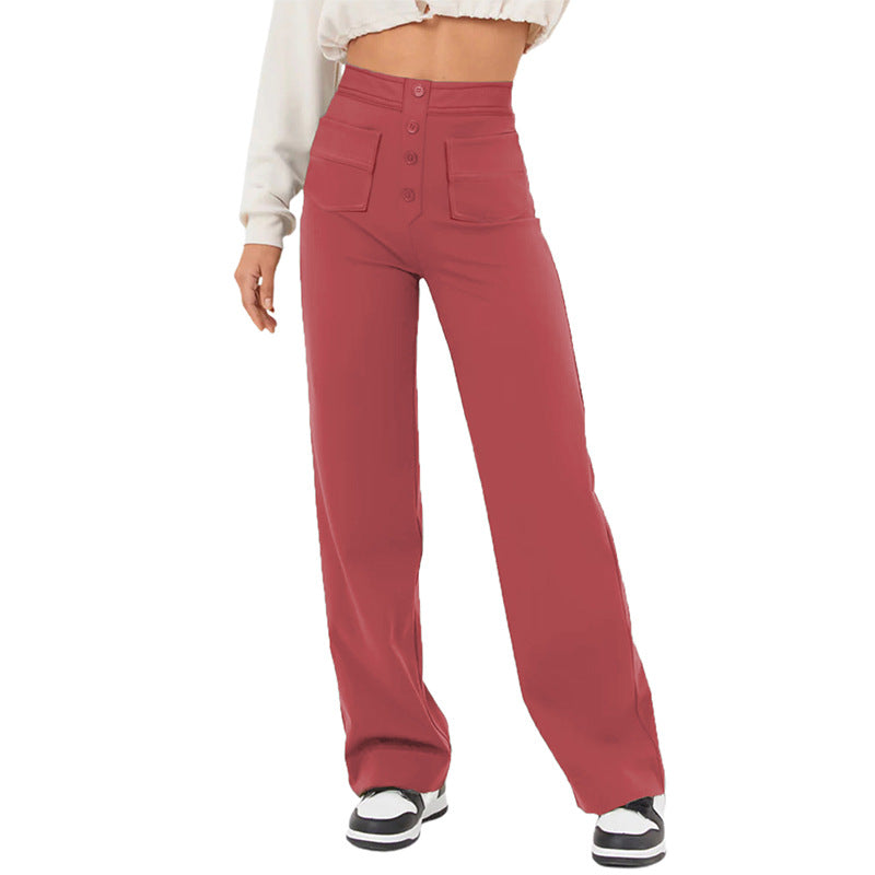 Nina High Waist Stretch Pants