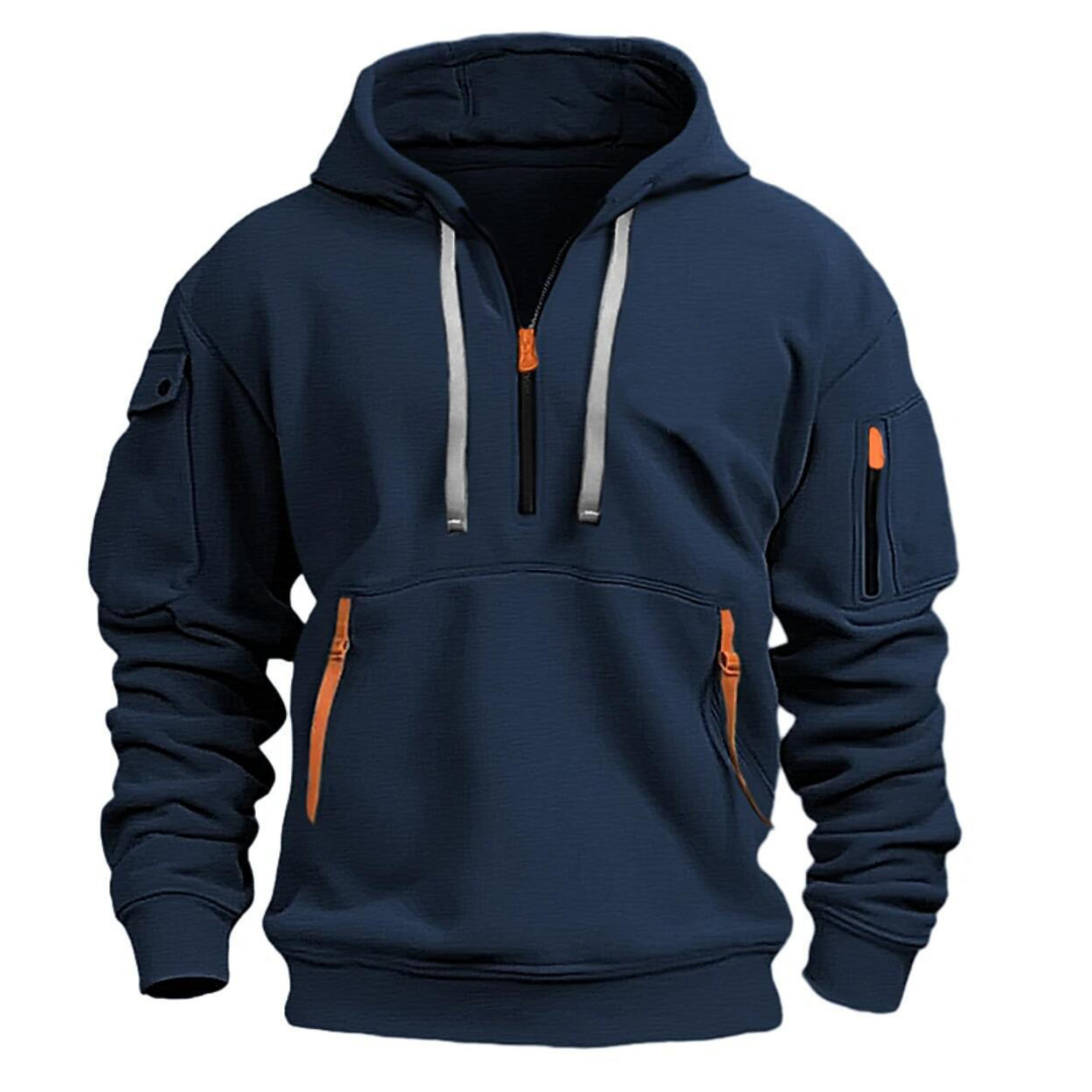Women's Hoodie with Multiple Pockets