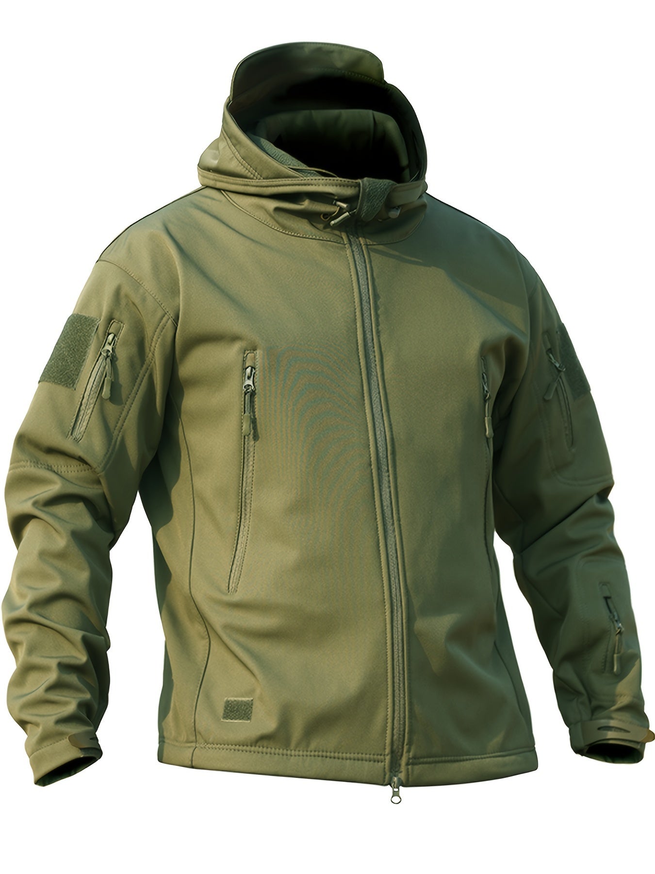 Men's Two-Piece Softshell Outdoor Suit