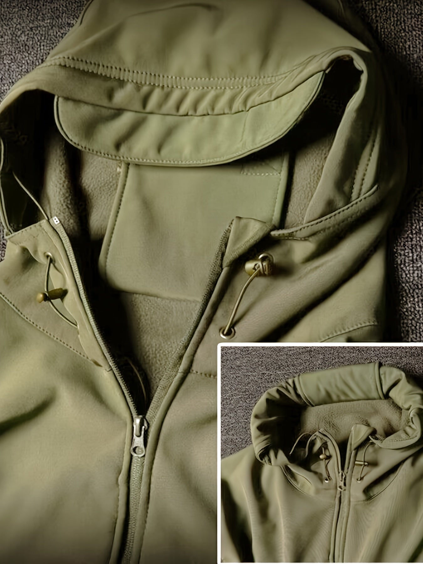 Men's Two-Piece Softshell Outdoor Suit