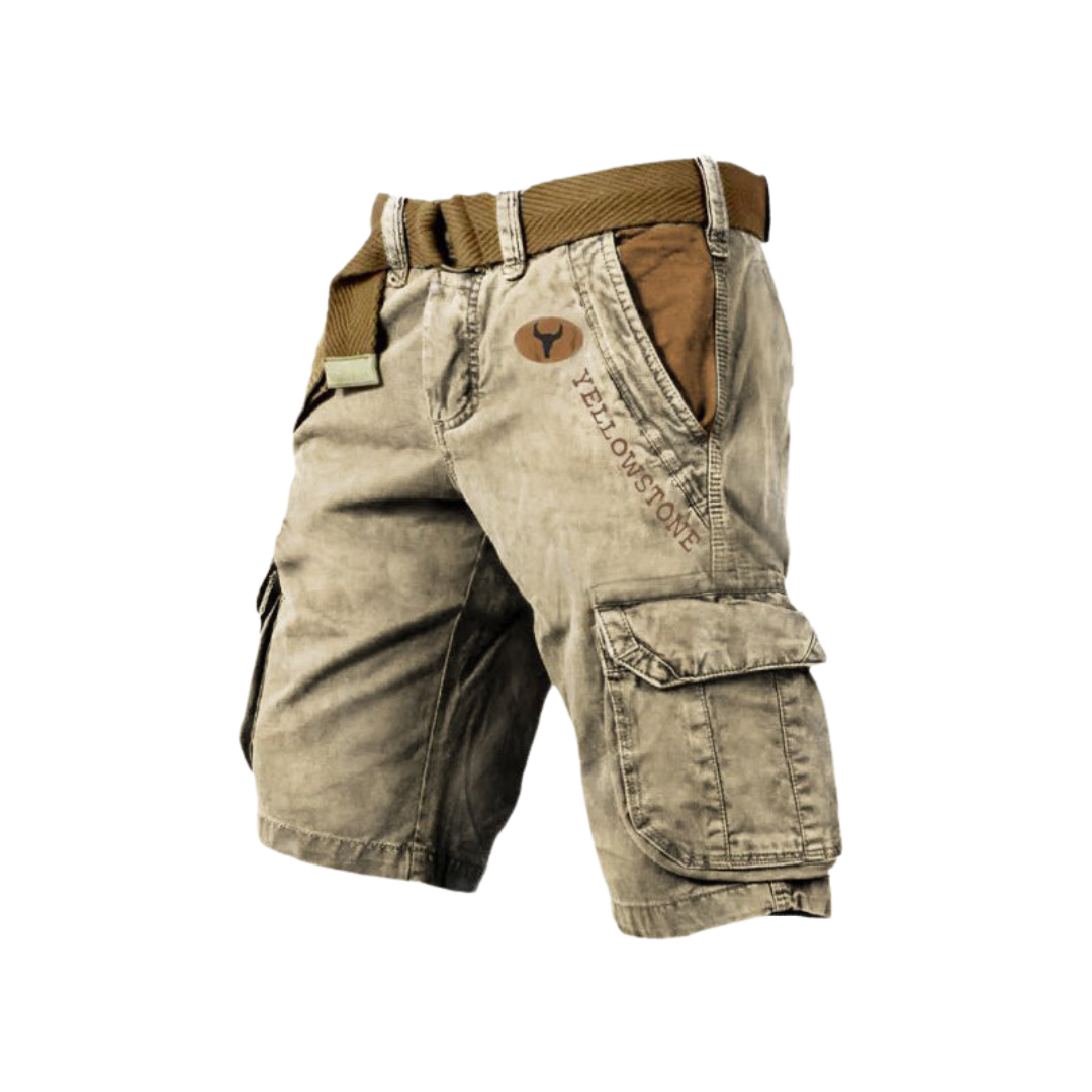 Yellow Stone - Men's Shorts with Pockets
