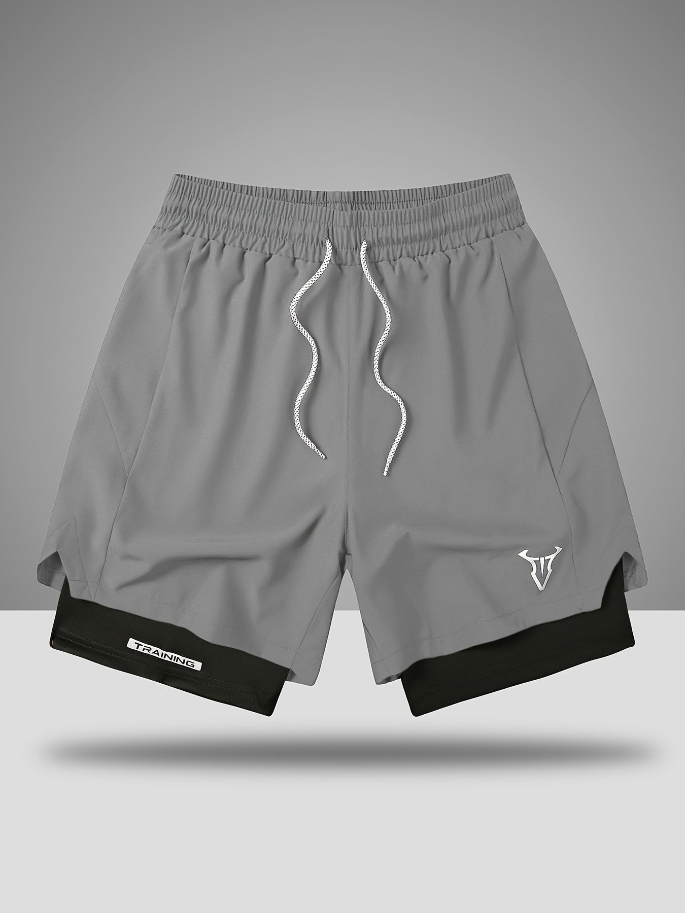 Fabian Men's Sport Shorts with Geometric Pattern and Light Stretch