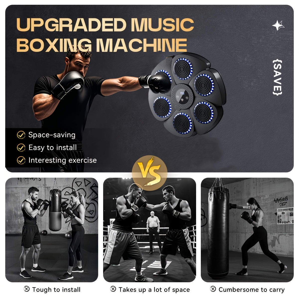 Wall-Mounted Music Box Machine for Home Use