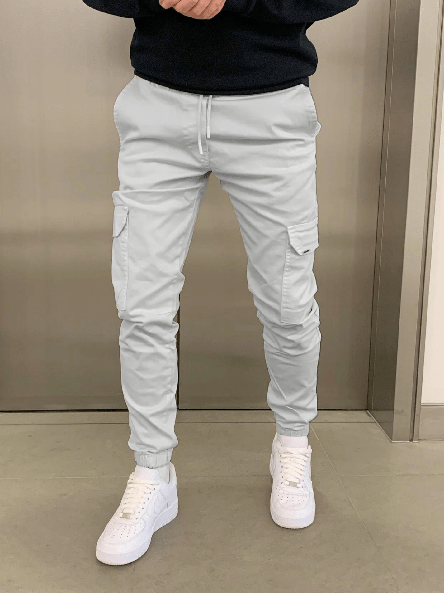 Men's Casual Cargo Joggers