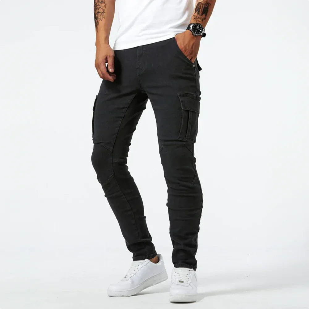 Xavier Stretch Cargo Jeans