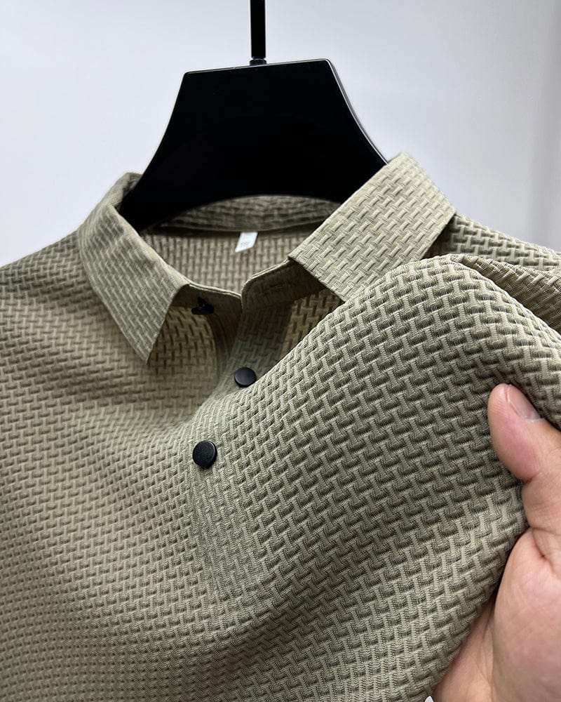 Men's T-Shirt with Buttons