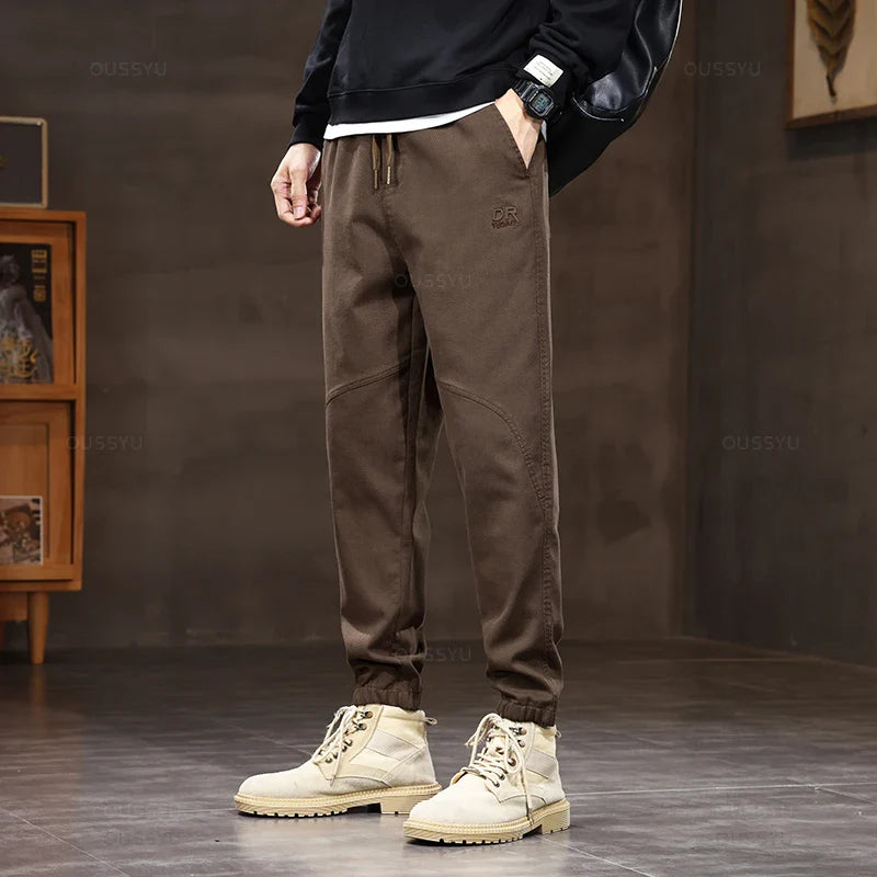 Stylish Relaxed Fit Men's Cargo Casual Pants