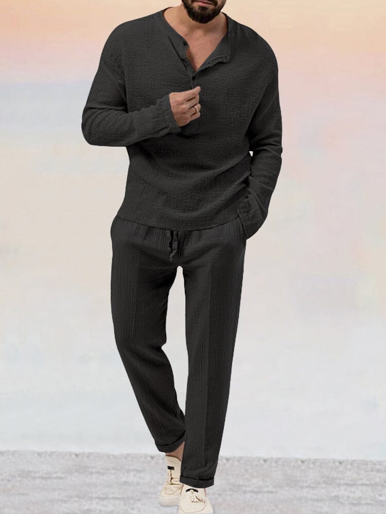 Men's Casual Two-Piece Set