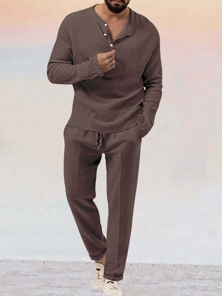 Men's Casual Two-Piece Set