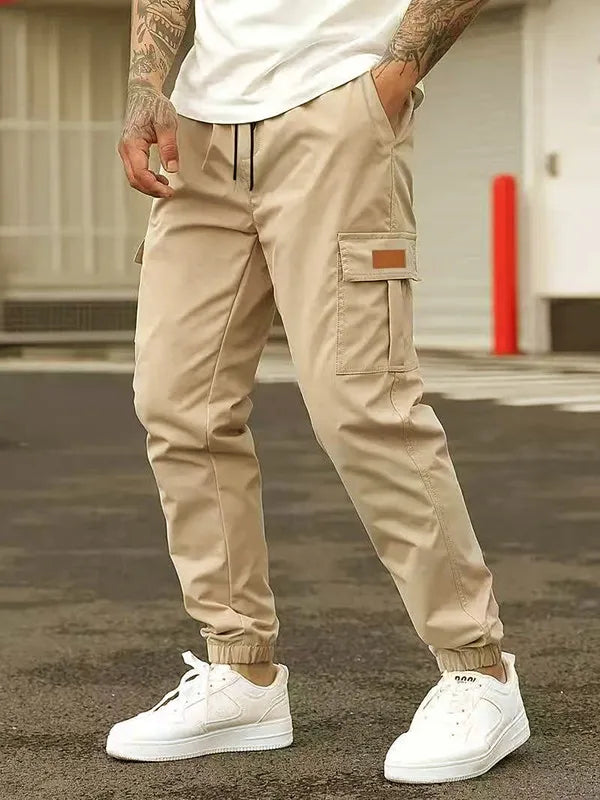 Men's Casual Joggers with Drawstring