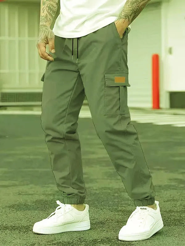 Men's Casual Joggers with Drawstring