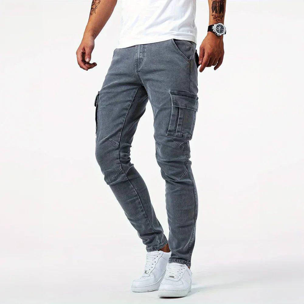 Xavier Stretch Cargo Jeans
