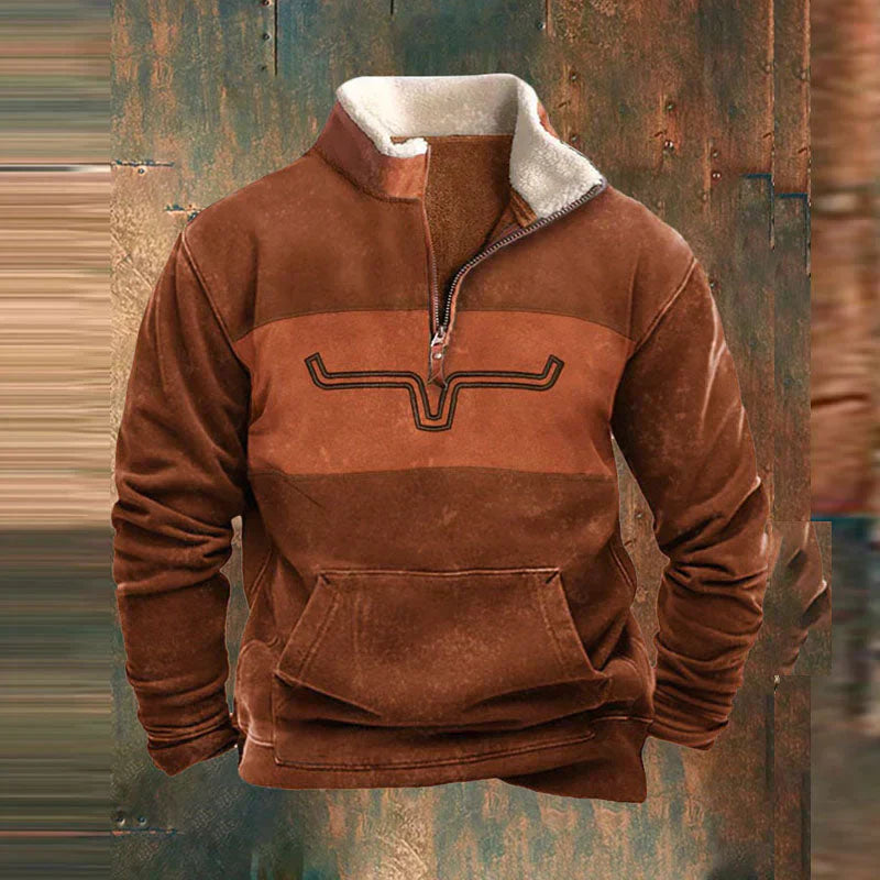 Logan Stylish Zip-Up Pullover