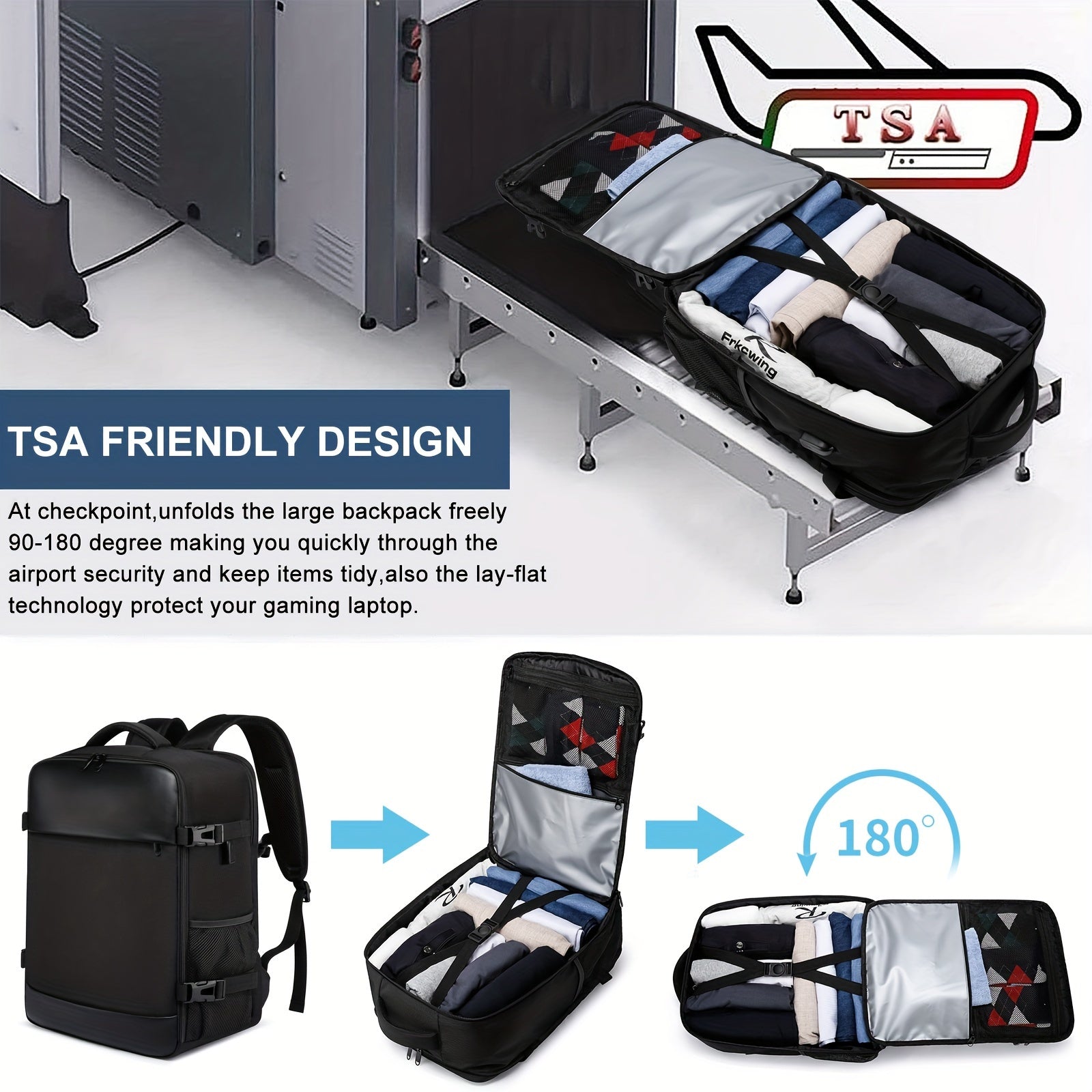 Small Travel Bag Multifunctional Backpack for Business Trips and Day Trips