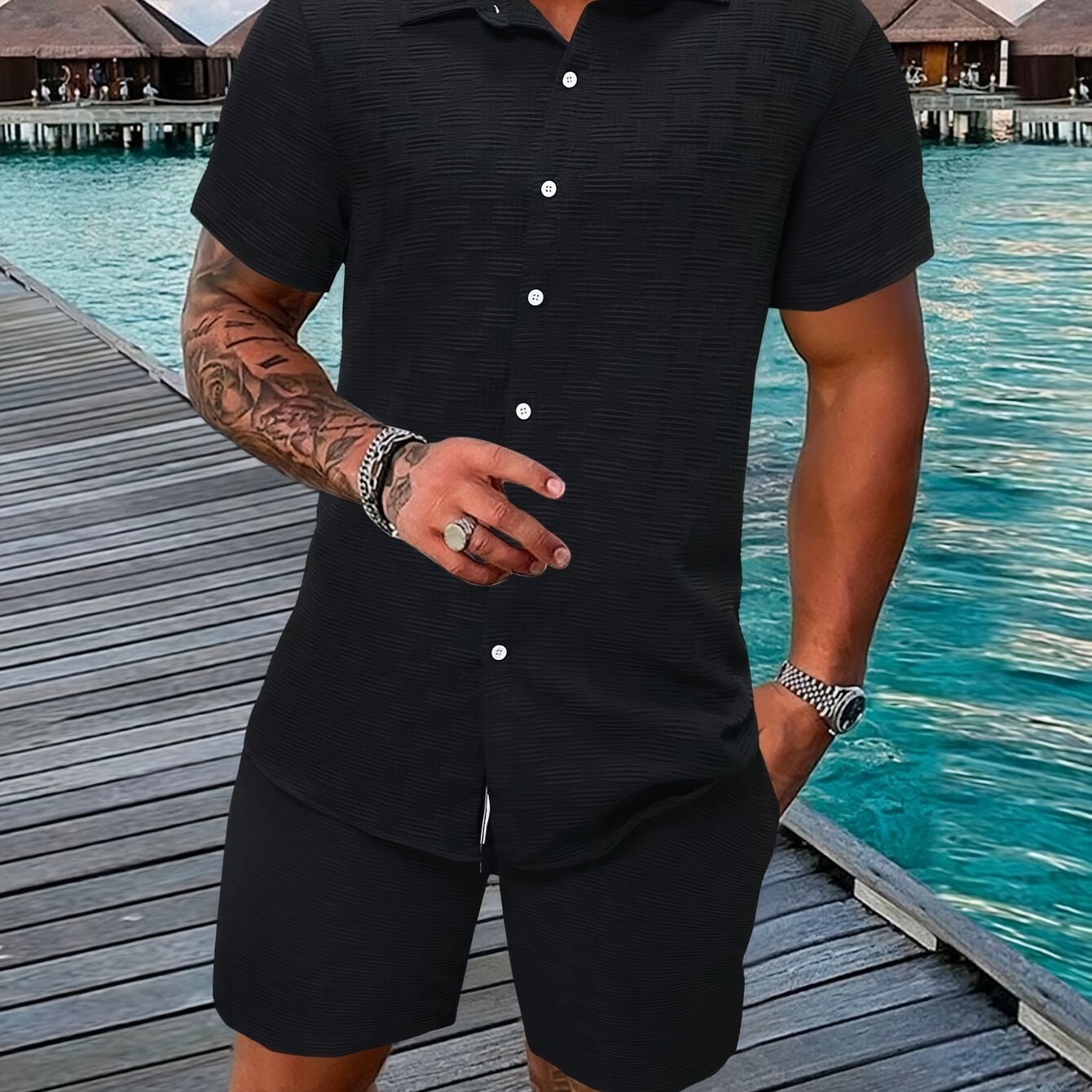 Lightweight Summer Beach Set for Men