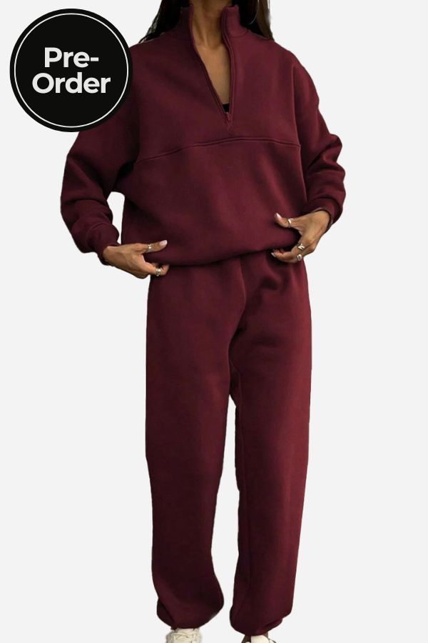 Style in Motion – Women's Two-Piece Relaxed Lounge Set