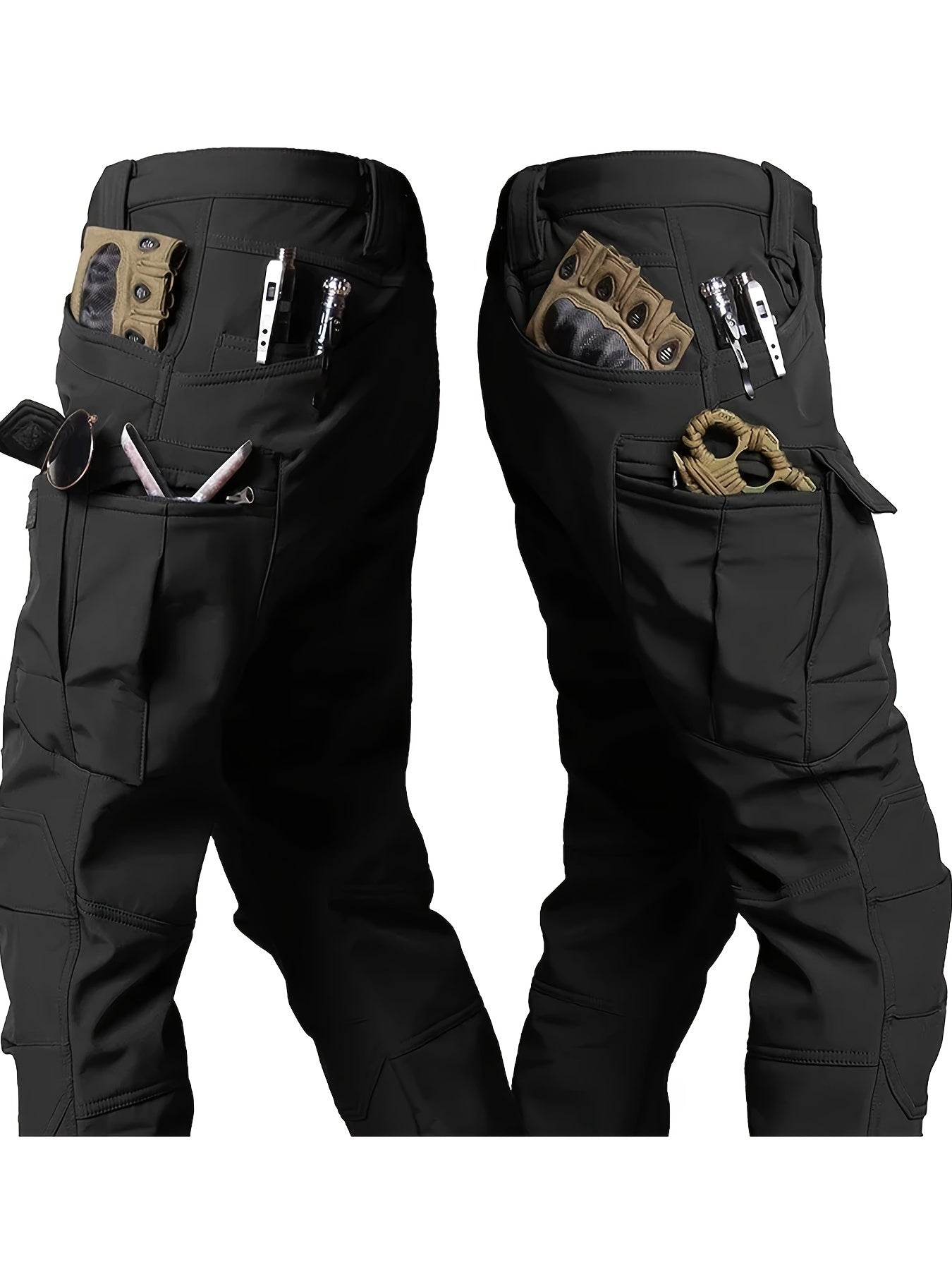 Men's Two-Piece Softshell Outdoor Suit