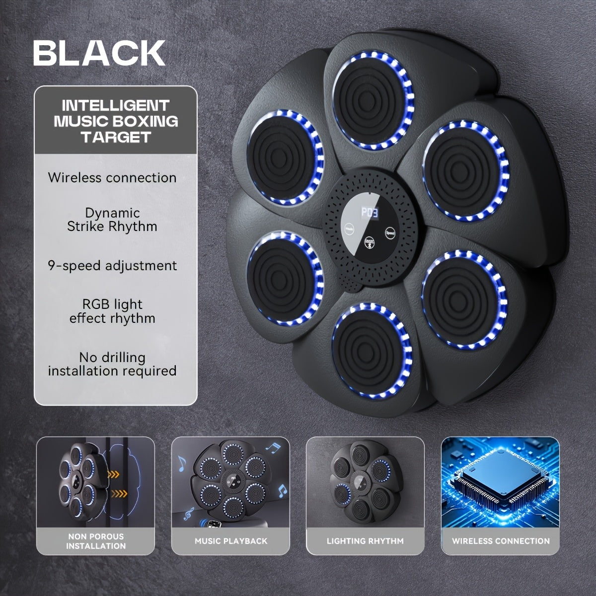 Wall-Mounted Music Box Machine for Home Use