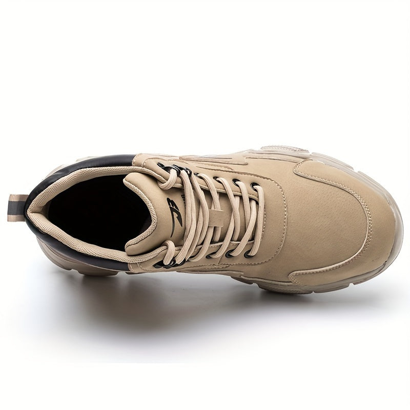 Classic Steel Toe Safety Shoes with Puncture-Resistant Sole