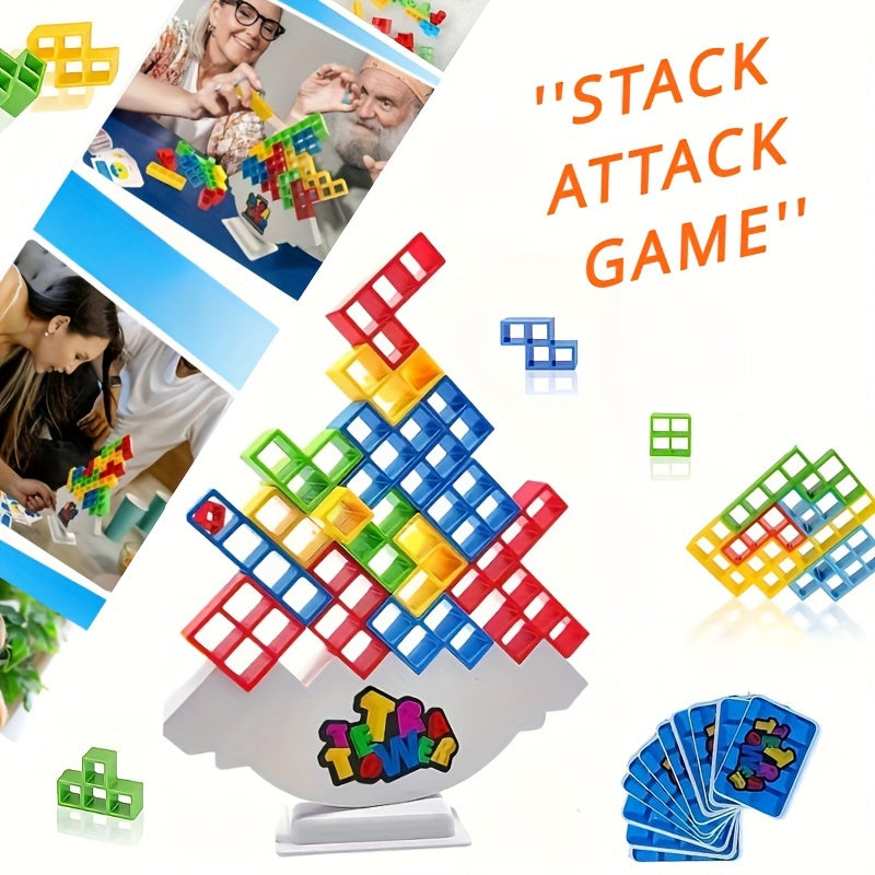 Stacking Balance Tower Game