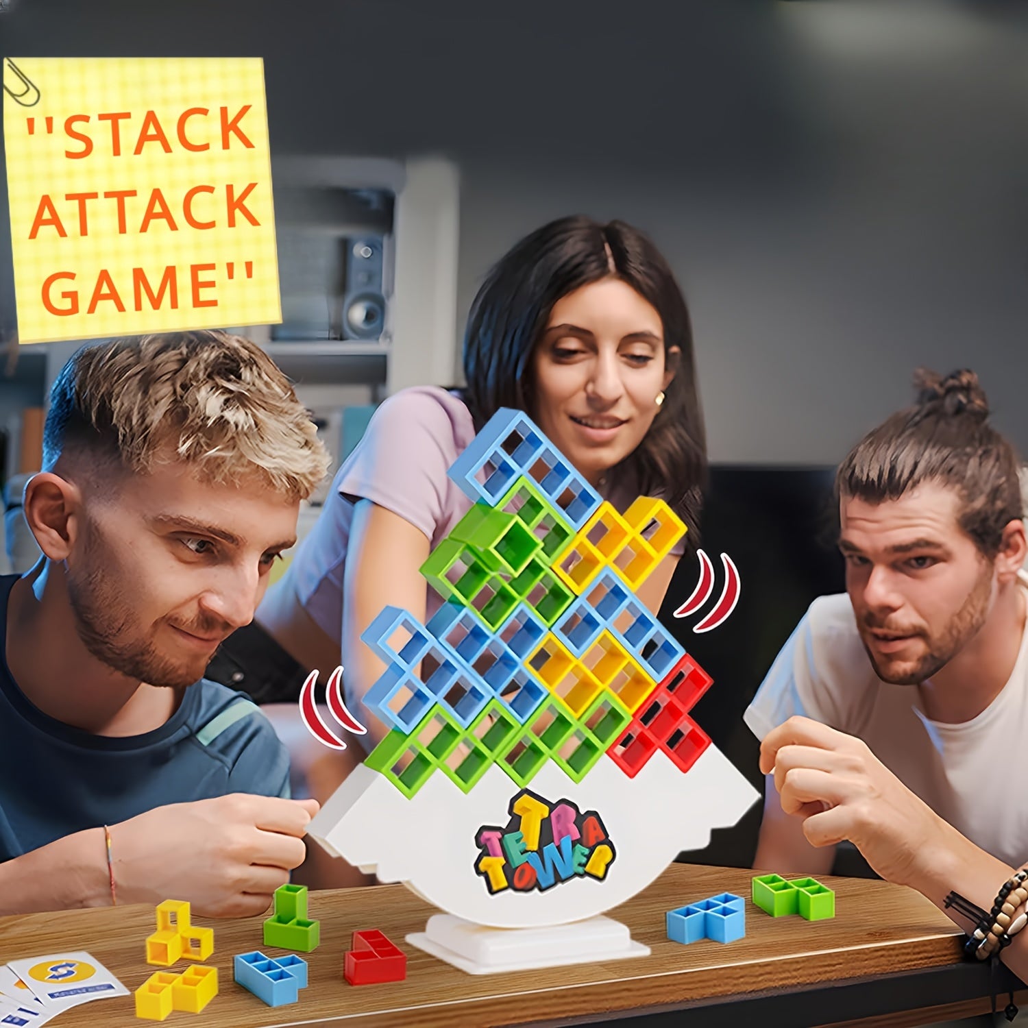 Stacking Balance Tower Game