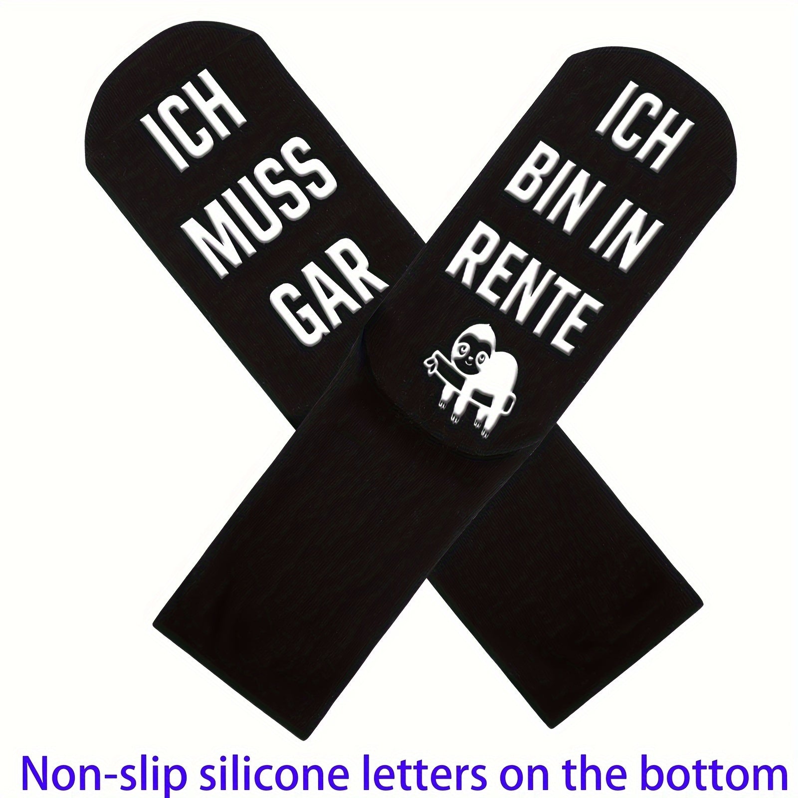 Non-Slip Breathable Funny Retirement Socks