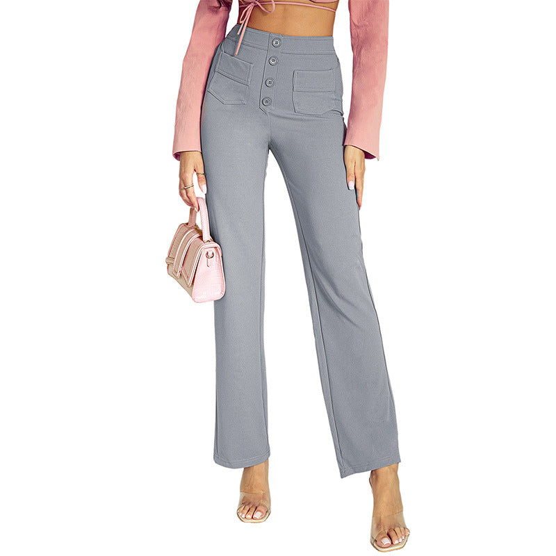 Nina High Waist Stretch Pants