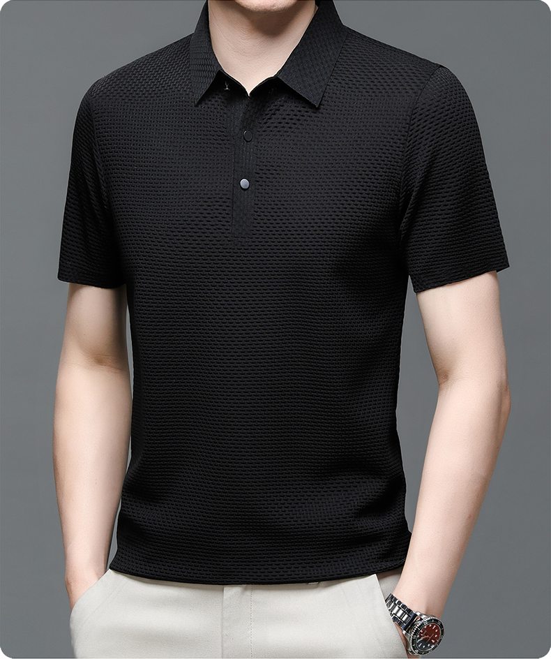Men's T-Shirt with Buttons