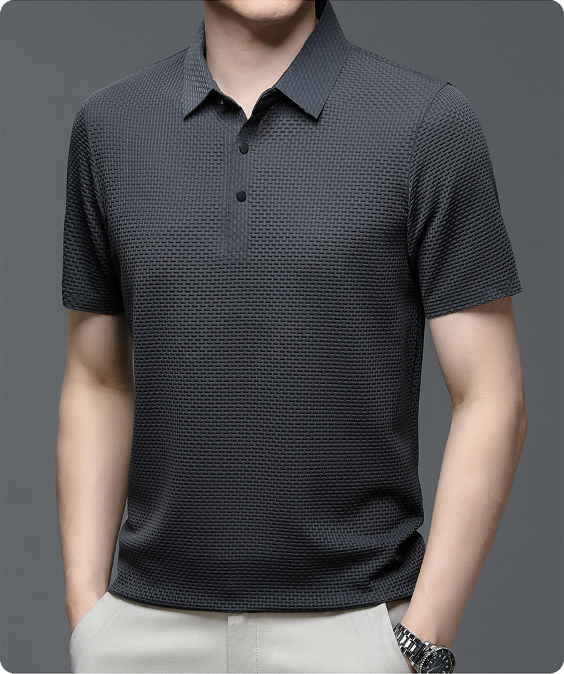 Men's T-Shirt with Buttons