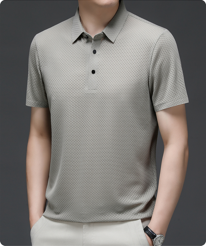 Men's T-Shirt with Buttons