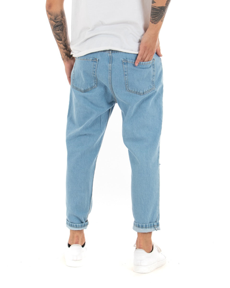 Markus Loose Fit Jeans with Waistband for Men