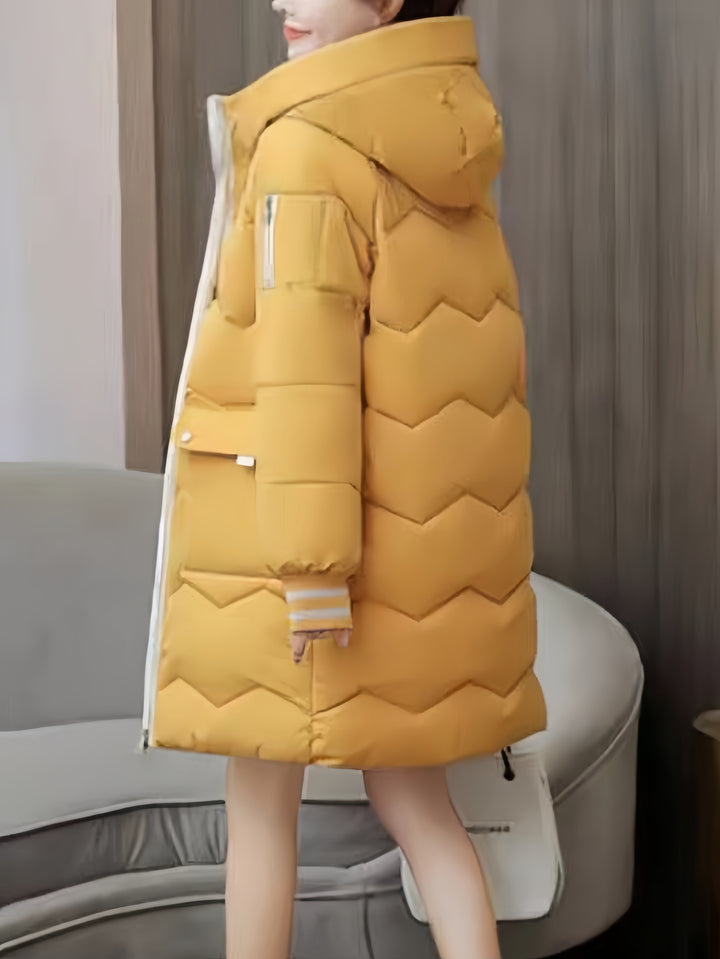 Lina Warme Damen Winterjacke