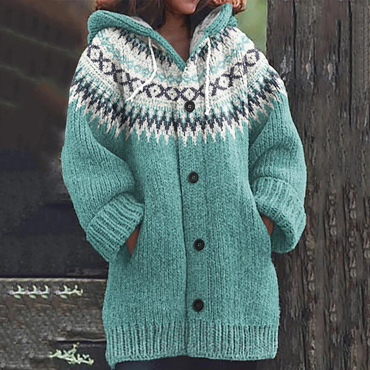 Ella Kuschelige Damen Strickjacke