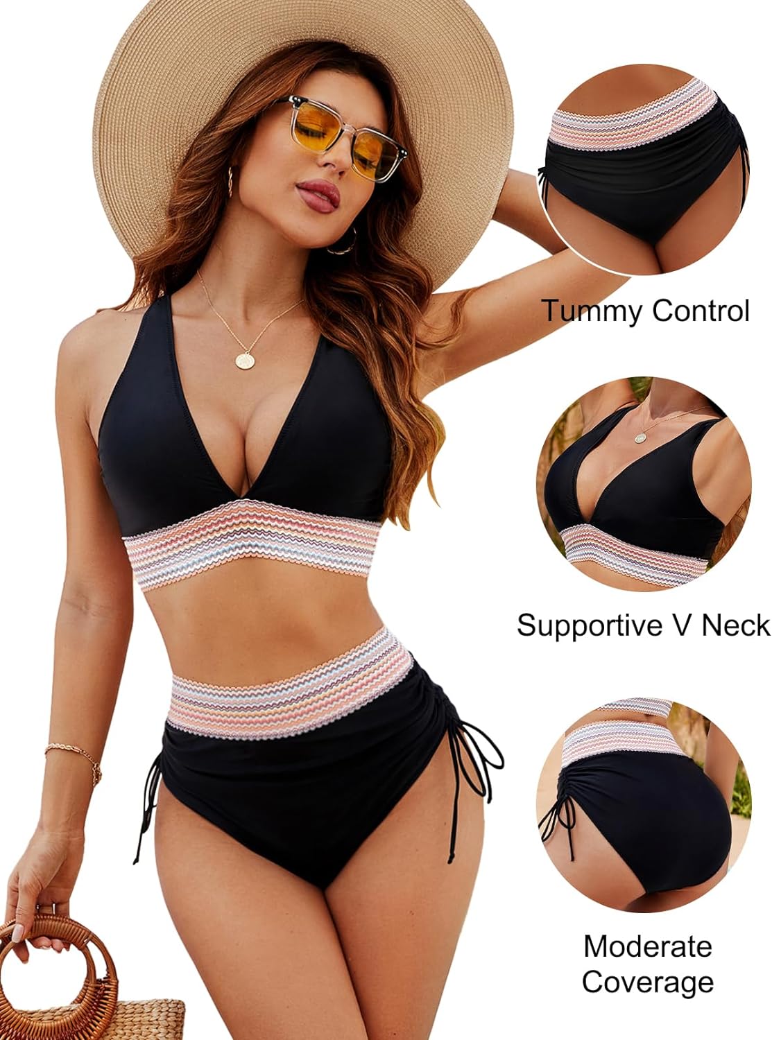 Fashionable Two-Piece Bikini for Women