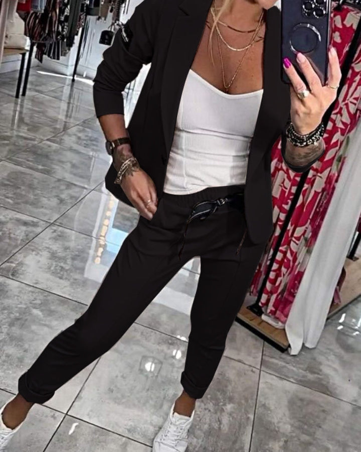 Elegantes Damen Blazer-Set zweiteilig