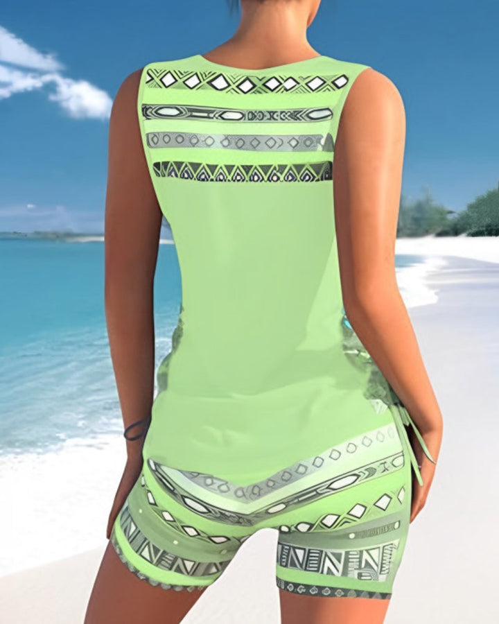 Sportliches Damen Tankini-Set