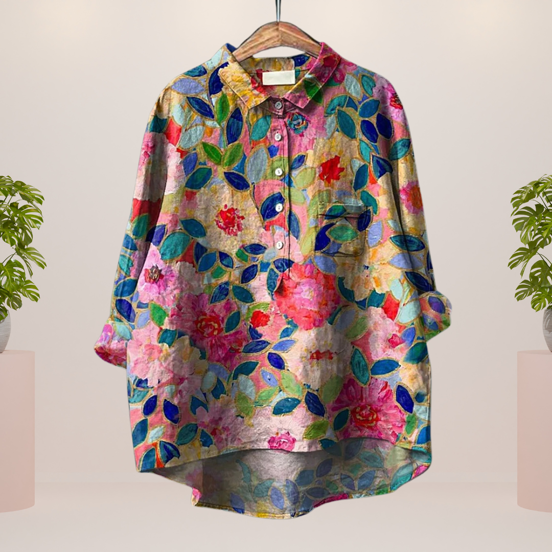 Modisches Print Damen Shirt