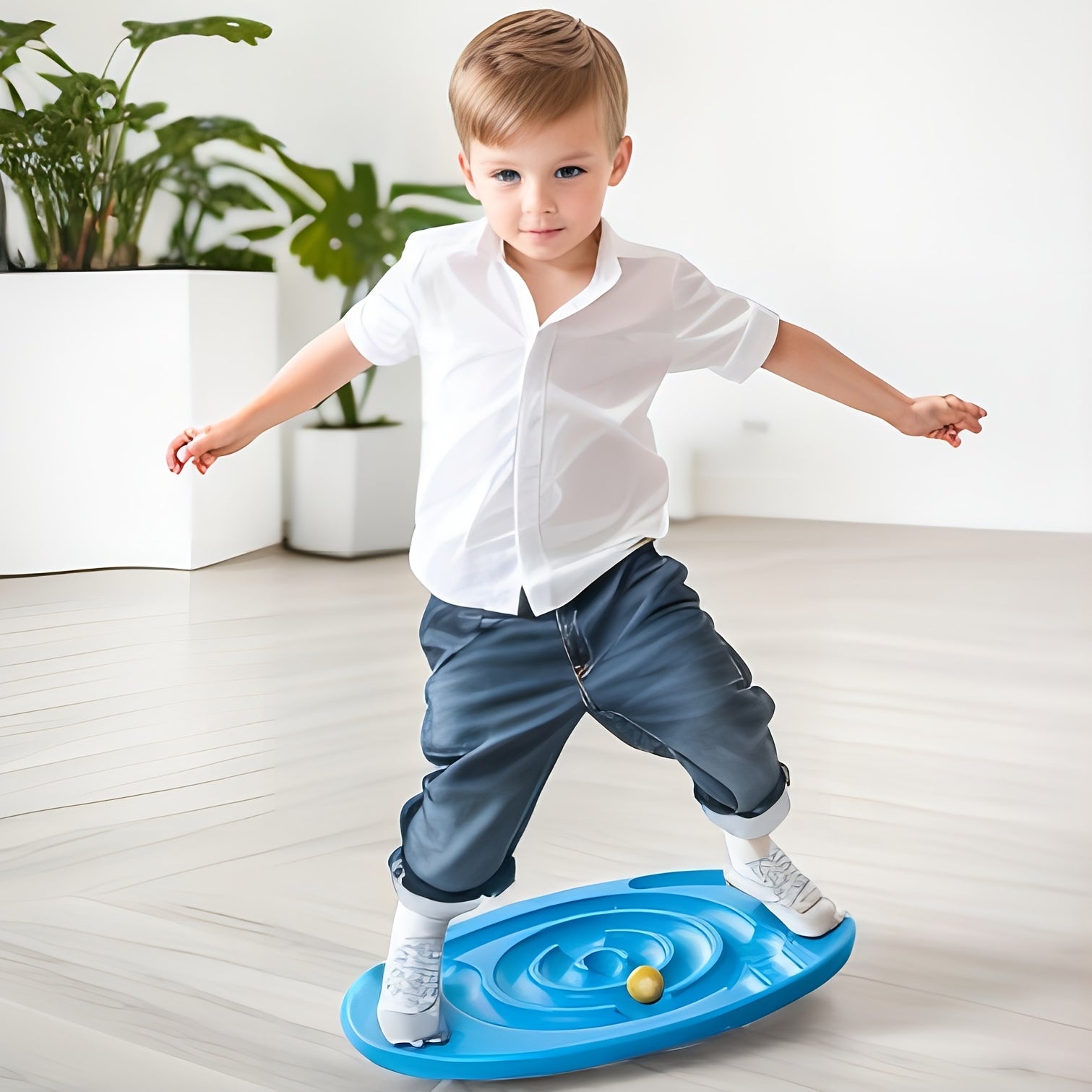 Durable and Sensory-Friendly Balance Trainer Board for Kids
