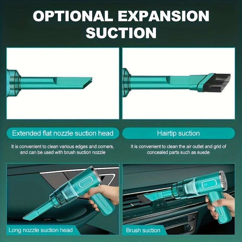 Rechargeable Portable Home and Car Vacuum Cleaner