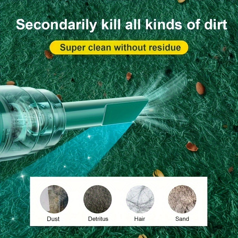 Rechargeable Portable Home and Car Vacuum Cleaner