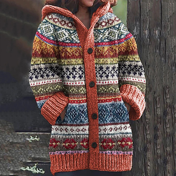 Ella Kuschelige Damen Strickjacke