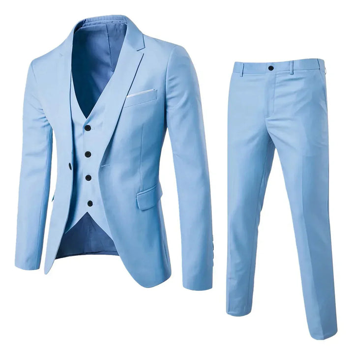 Eleganter Herren Dreiteiler Anzug