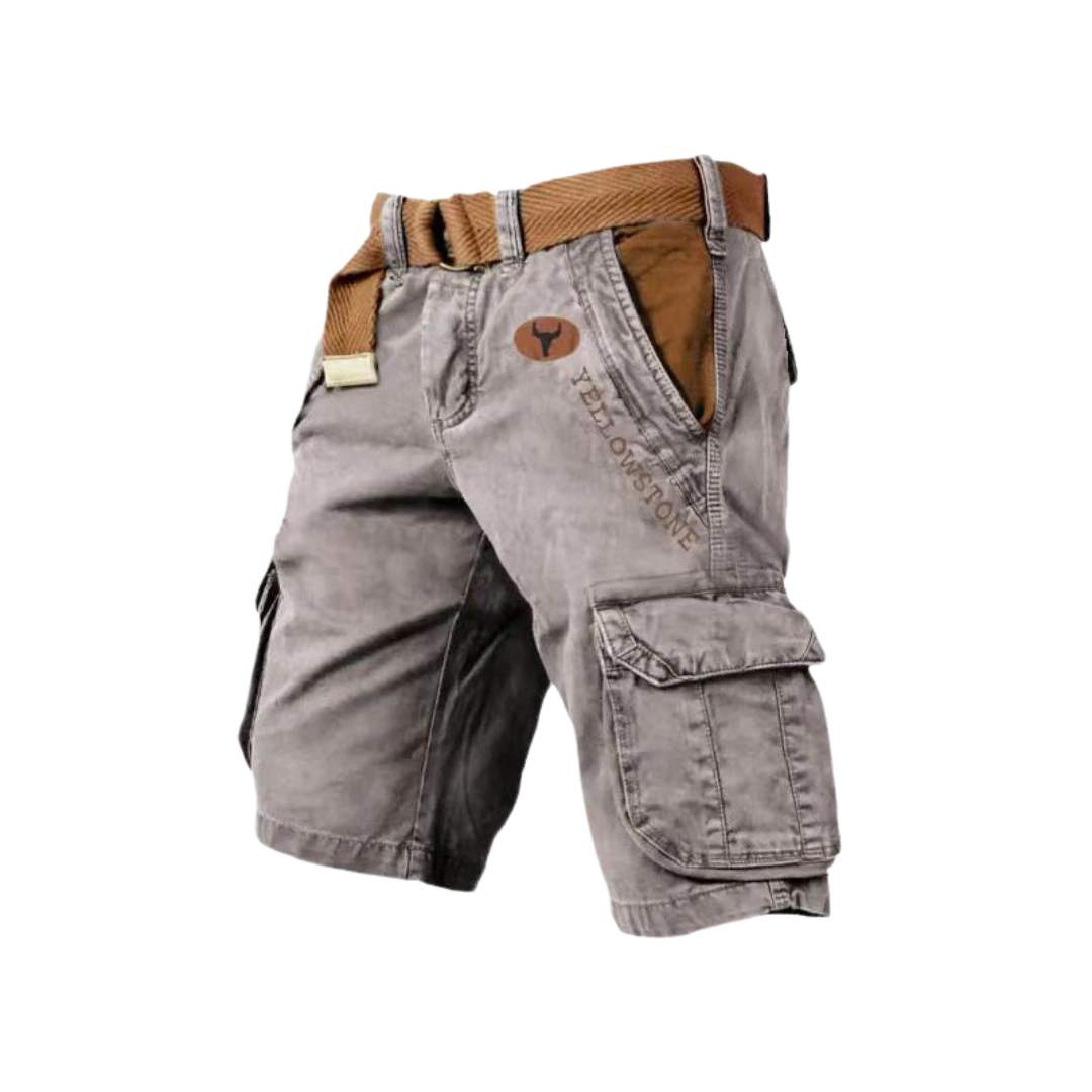 Yellow Stone - Men's Shorts with Pockets