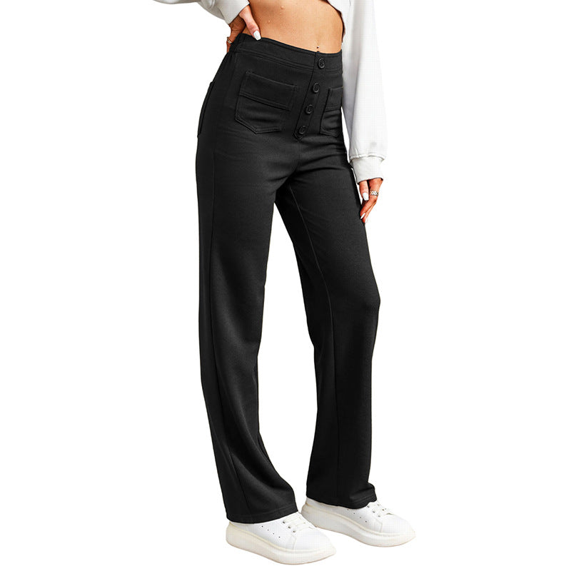 Nina High Waist Stretch Pants